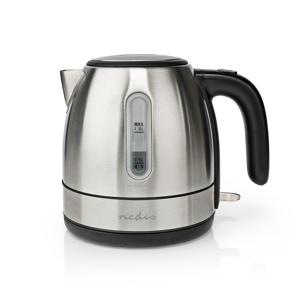 Wasserkocher | 1.0 l | Edelstahl | Aluminium | Um 360 Grad drehbar | Verdecktes Heizelement | Strix Controller | Boil-dry protection Wasserkocher | 1.0 l | Edelstahl | Aluminium | Um 360 Grad drehbar | Verdecktes Heizelement | Strix Controller | Boil-dry protection