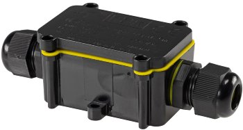 Kabelverbinderbox, 2 Anschlüsse, IP68 / 450V, Ø 6-11mm für Erdkabel, wasserdicht