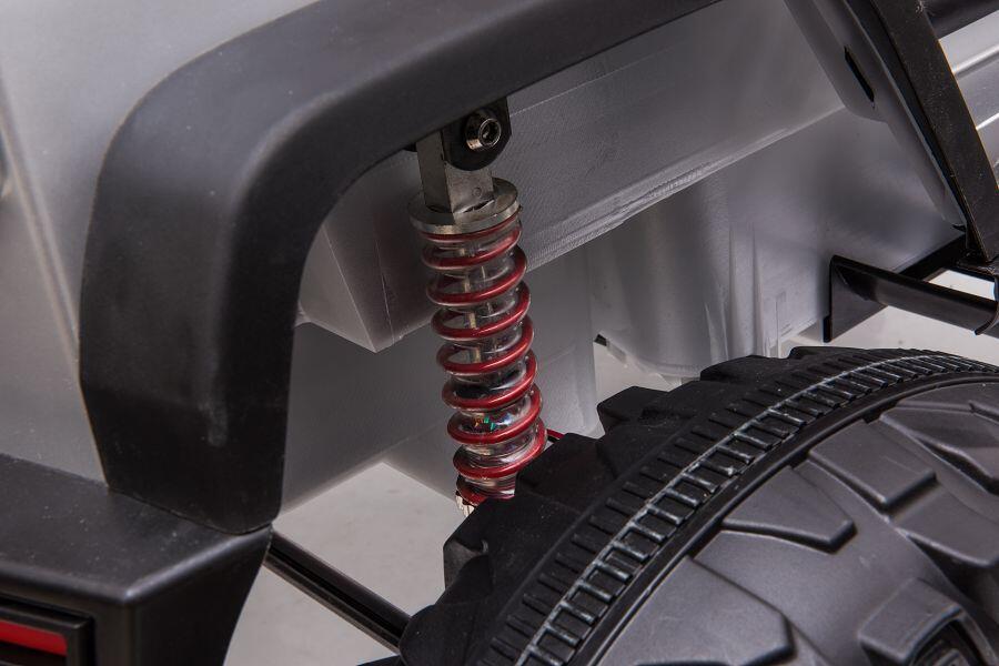 Kinderfahrzeug Offroad silver - lackiert