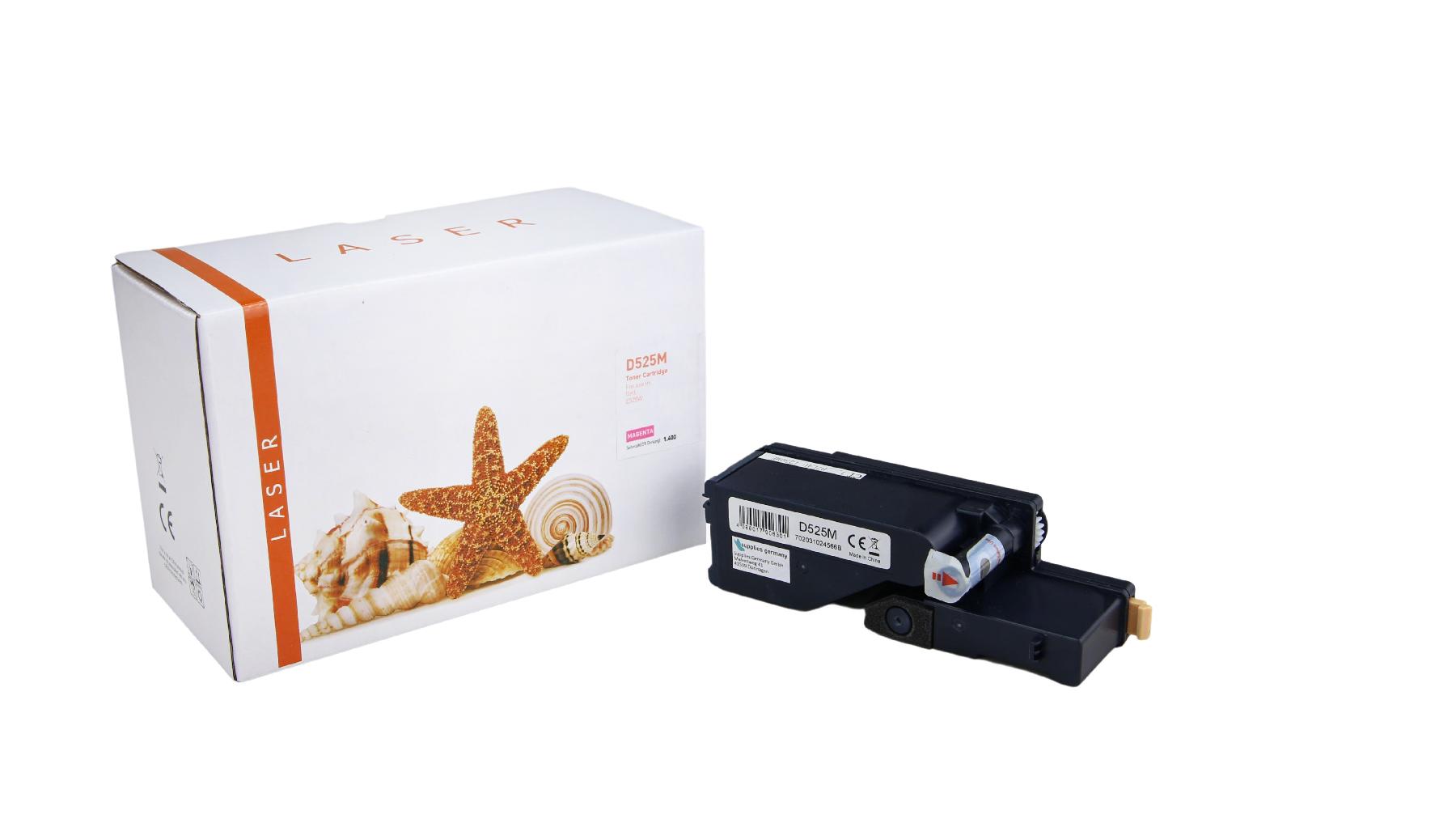 DELLE525M alternativ Toner magenta für Dell / WN8M9 / 1.400 Seiten DELLE525M alternativ Toner magenta für Dell / WN8M9 / 1.400 Seiten