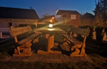 LED Camping Laterne "CT-CL Copper" / ØxH 12x23,5cm, 4x AA, warmweiß, dimmbar