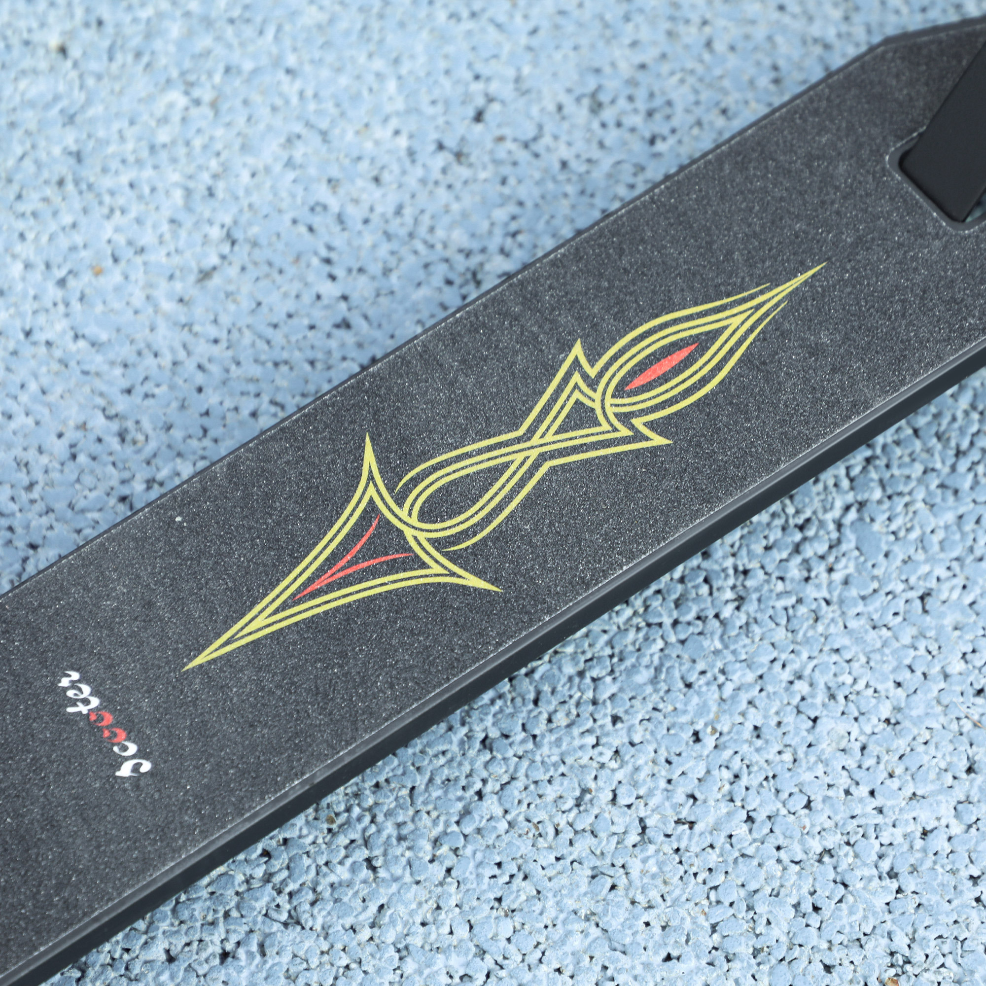 Pro Stunt-Scooter, Tretroller für Freestyle Tricks, Aluminium, Metall, Kunstleder, für Kinder und Erwachsene, Gold