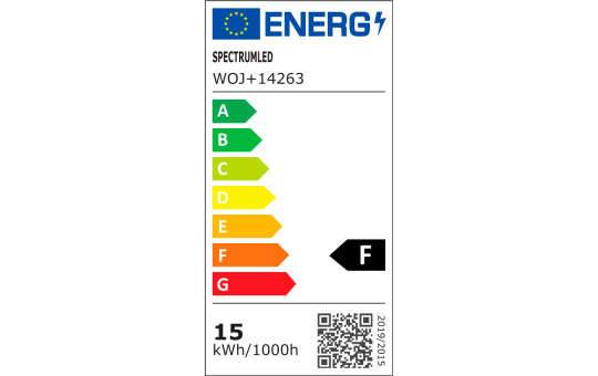 LED Glühlampe Premium, E27, 15W, 1600lm, 220°, 6000K, tageslichtweiß, Ø60x118mm