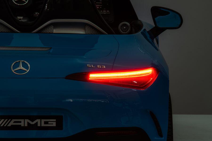 Kinderfahrzeug Mercedes SL63 AMG - schwarz lackiert