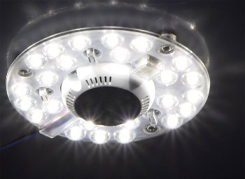 LED Umrüstmodul "UM24nw" für Leuchten, Ø180mm, 25W, 2700lm, 4000K, Magnethalter