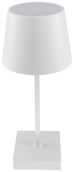 LED Akku Tischleuchte 26cm, dimmbar / USB-C, 160Lumen, 1200mAh, 3000k, Weiß