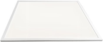 LED Licht-Panel "CTP-62 Office" neutralw / 62x62cm, 4000K, 40W, 4000lm, UGR16