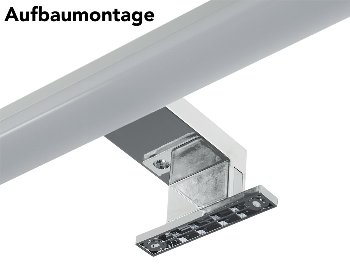 LED Spiegelleuchte "Banho 780", 230V,14W, 2000lm, 78cm, Neutralweiß