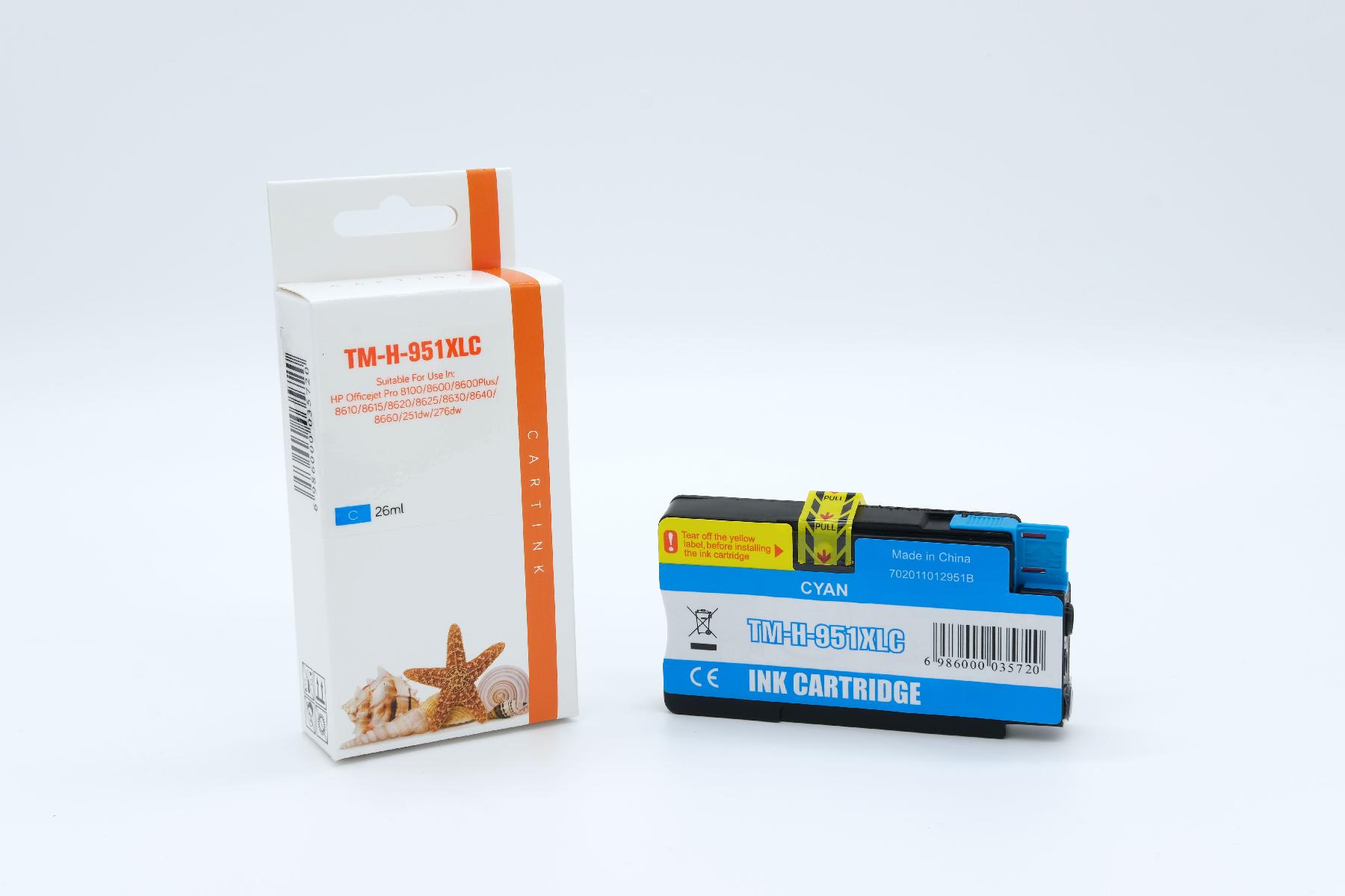 951CXL Refill Tinte cyan für HP / CN046AE / 26ml