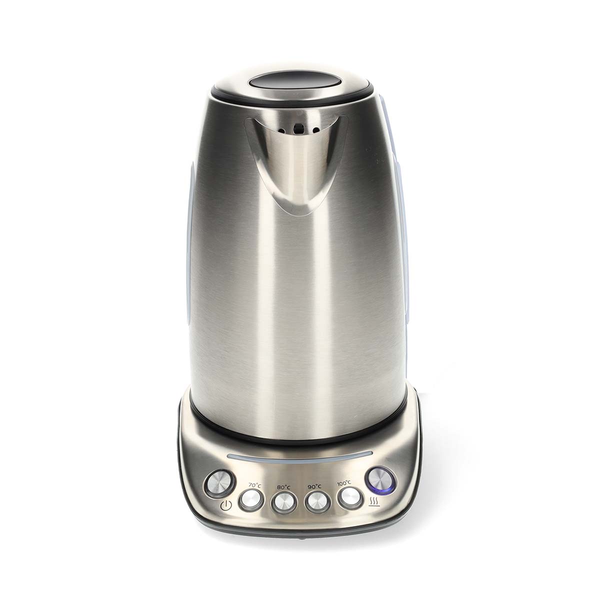 SmartLife Wasserkocher | Wi-Fi | 1.7 l | Edelstahl | 70,80,90,100 °C | Temperaturanzeige | Um 360 Grad drehbar | Verdecktes Heizelement | Strix Controller | Android? / IOS