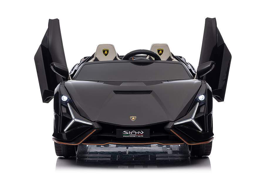 Kinderfahrzeug Lamborghini SIAN 2 Sitzer - schwarz