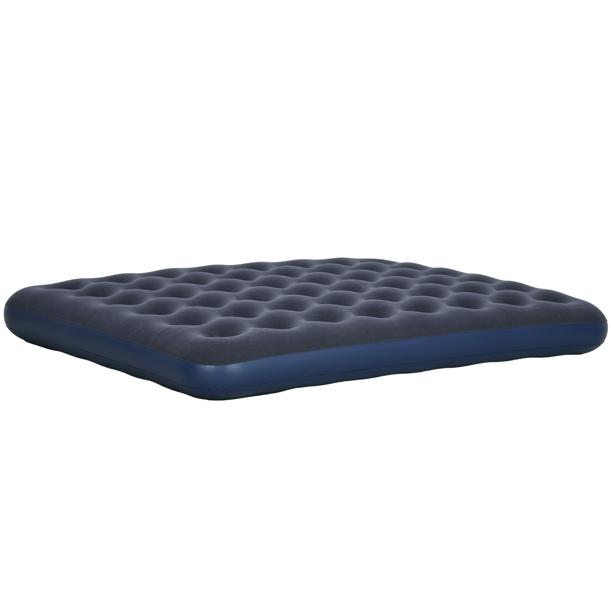 Luftmatratze für 2 Personen, weich & robust, 203x152x22cm, Dunkelblau Luftmatratze für 2 Personen, weich & robust, 203x152x22cm, Dunkelblau