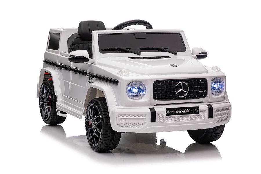Kinderfahrzeug Mercedes G63 AMG - weiß