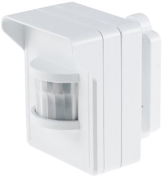 Funk-Klingel PIR Sensor "Pilota Porta" / Bewegungsmelder, Batteriebetrieb, IP44