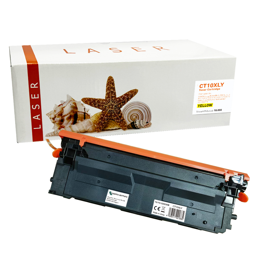 T10XLY alternativ Toner gelb für Canon / 4563C001 / 10.000 Seiten T10XLY alternativ Toner gelb für Canon / 4563C001 / 10.000 Seiten