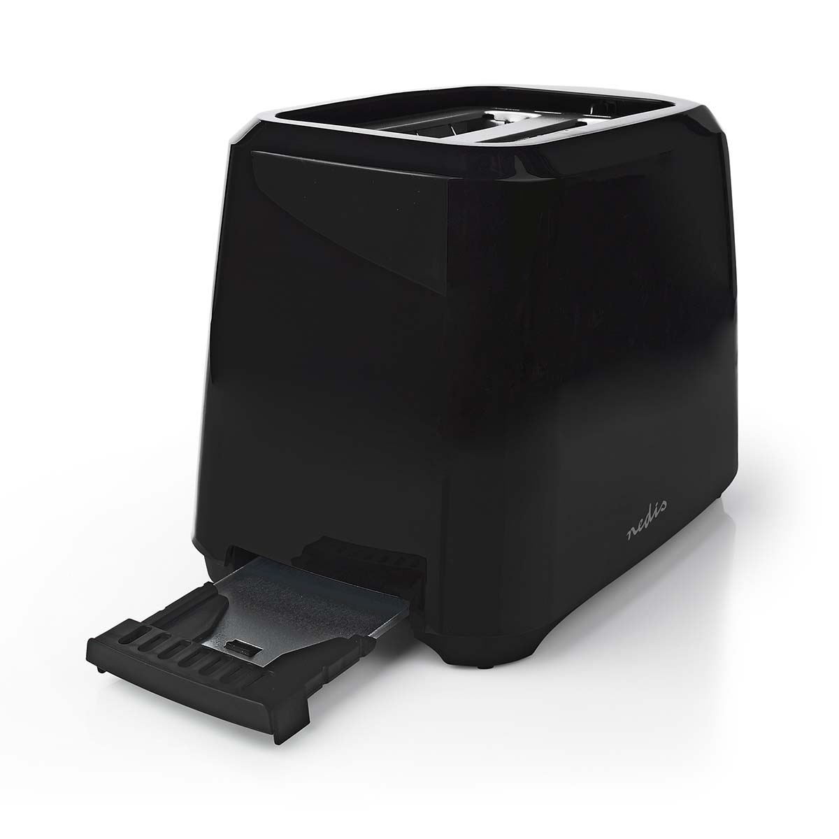 Toaster | 2 Brotscheiben | 2 Steckplätze | Bräunungsstufen: 6 | schwarz