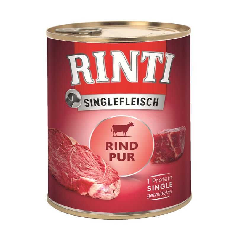 Rinti Singlefleisch Rind Pur 800g Rinti Singlefleisch Rind Pur 800g