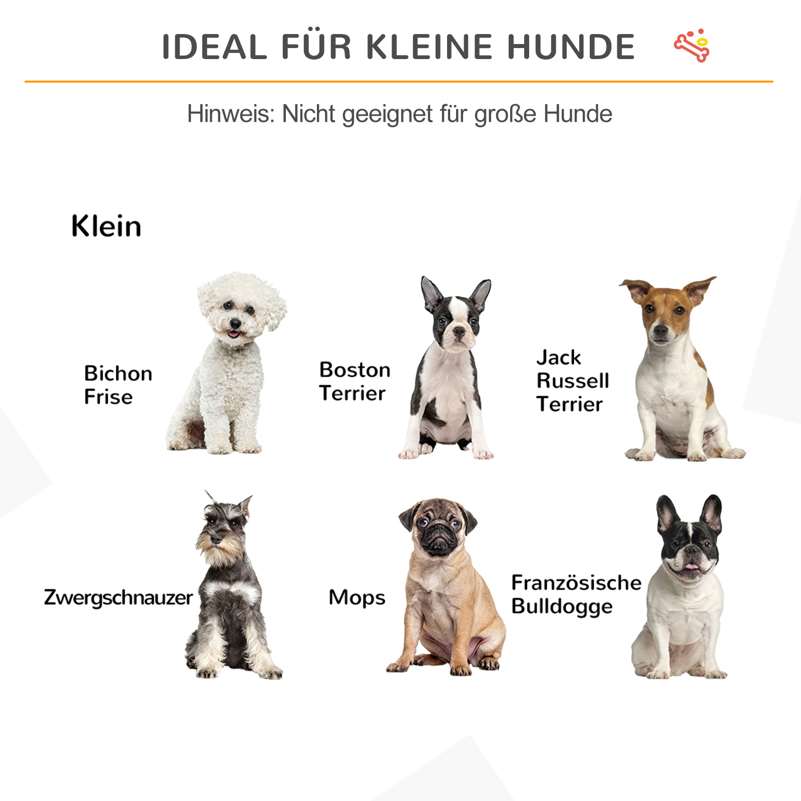 Absperrgitter Hund 3-teilig, 154,5 x 61 cm Faltbar Hundegitter mit Tür, Türschutzgitter mit 2 Stützfüßen, Freistehend Treppengitter für Küche, Flur, Weiß
