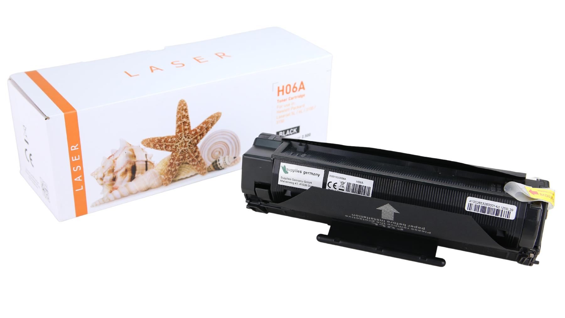 06A alternativ Toner black für HP / C3906A / 2.500 Seiten 06A alternativ Toner black für HP / C3906A / 2.500 Seiten