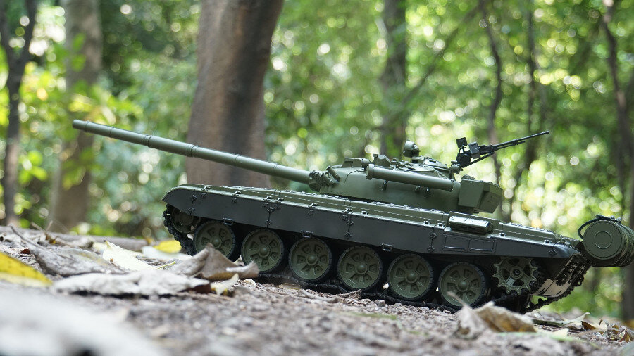 RC Panzer "T-72" - Metallgetriebe