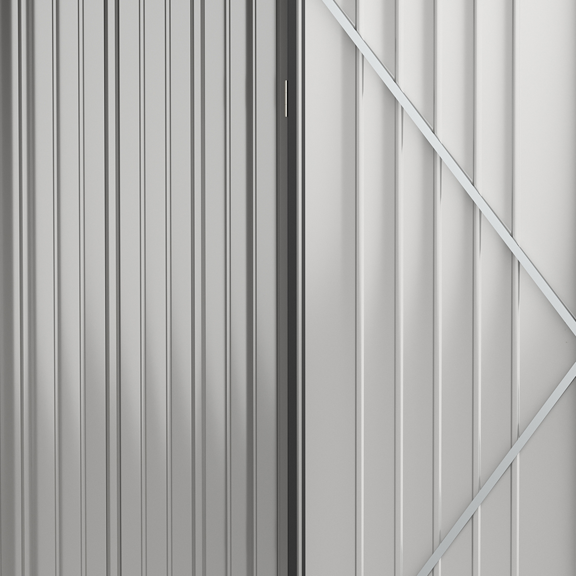 Gartenschuppen Geräteschuppen, verschließbare Tür, wetterbeständig, inkl. Regale, 161,5 cm x 94,5 cm x 196 cm, Schwarz