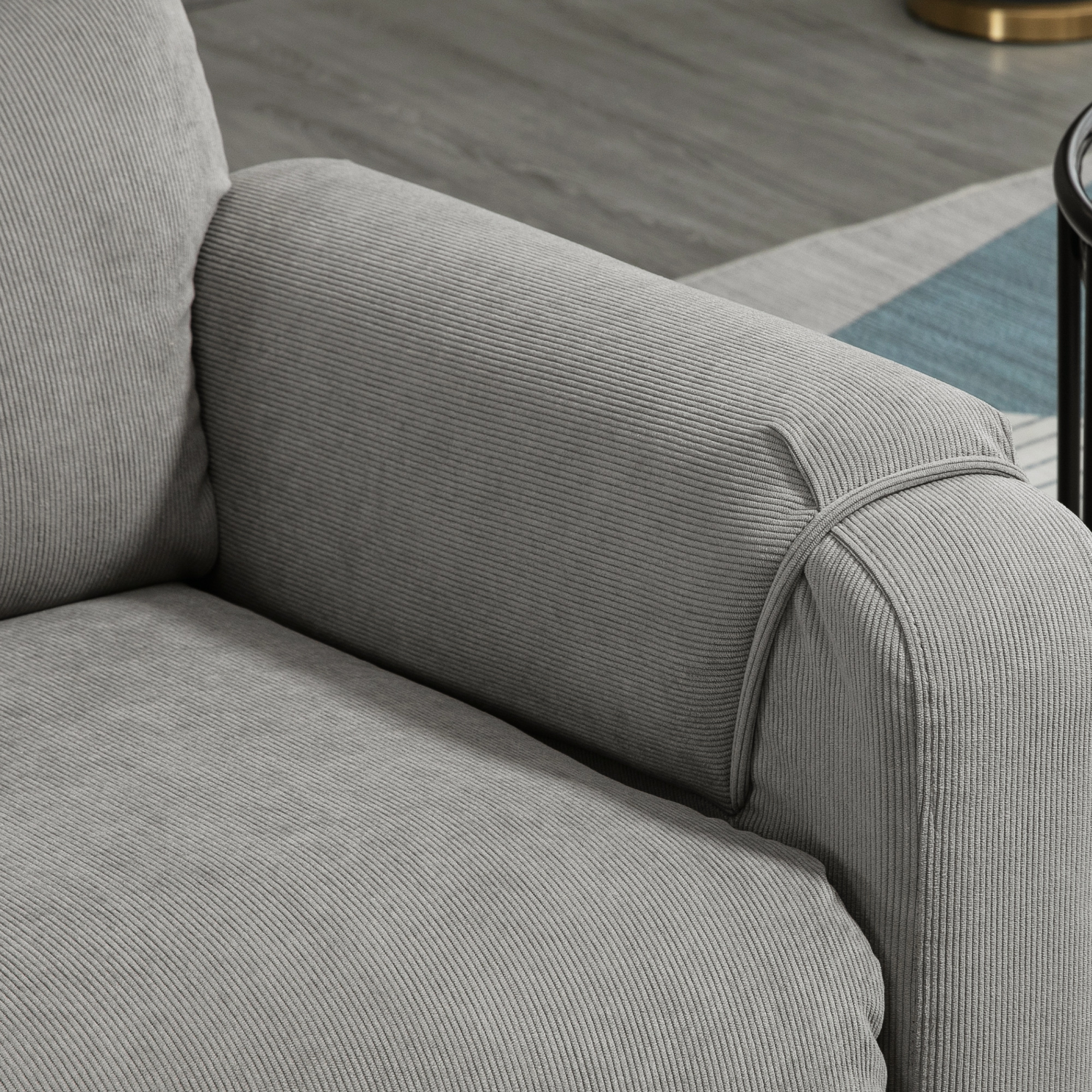 Fernsehsessel mit Aufstehhilfe Elektrisch, Massagesessel mit Liegefunktion und Wärmefunktion, Relaxsessel mit Fernbedienung und Seitentasche Verstellbar Polyester-Gewebe Dunkelgrau