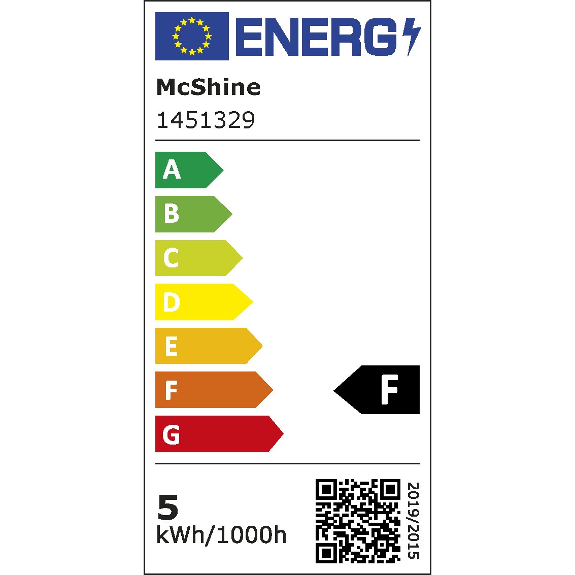 LED-Strahler McShine ''MCOB'' GU10, 5W, 400 lm, neutralweiß