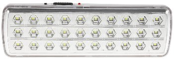 LED Notleuchte "CTNL-30 SMD" 205x65x30mm, Lithium Akku 3,7V/1200mAh, nur 2W