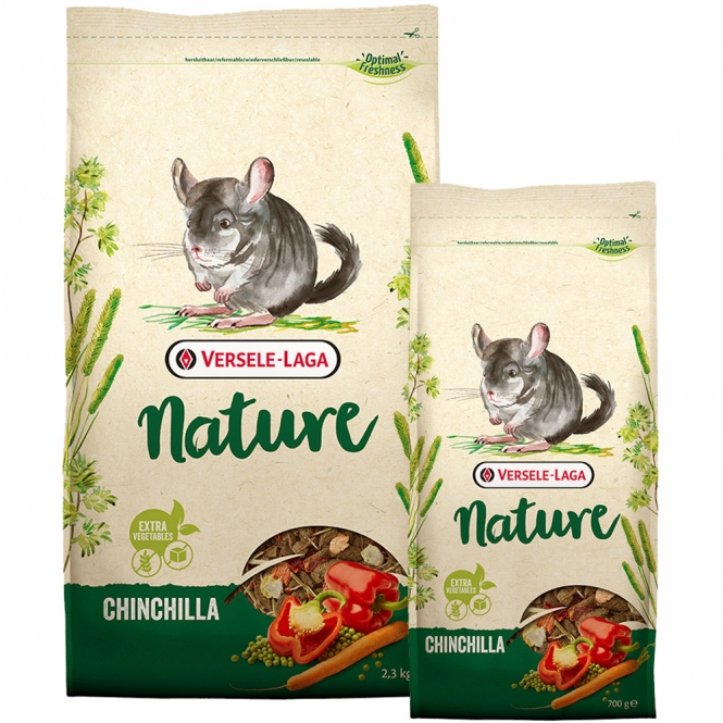 Versele-Laga Nature Chinchilla - 2,3 kg Versele-Laga Nature Chinchilla - 9 kg