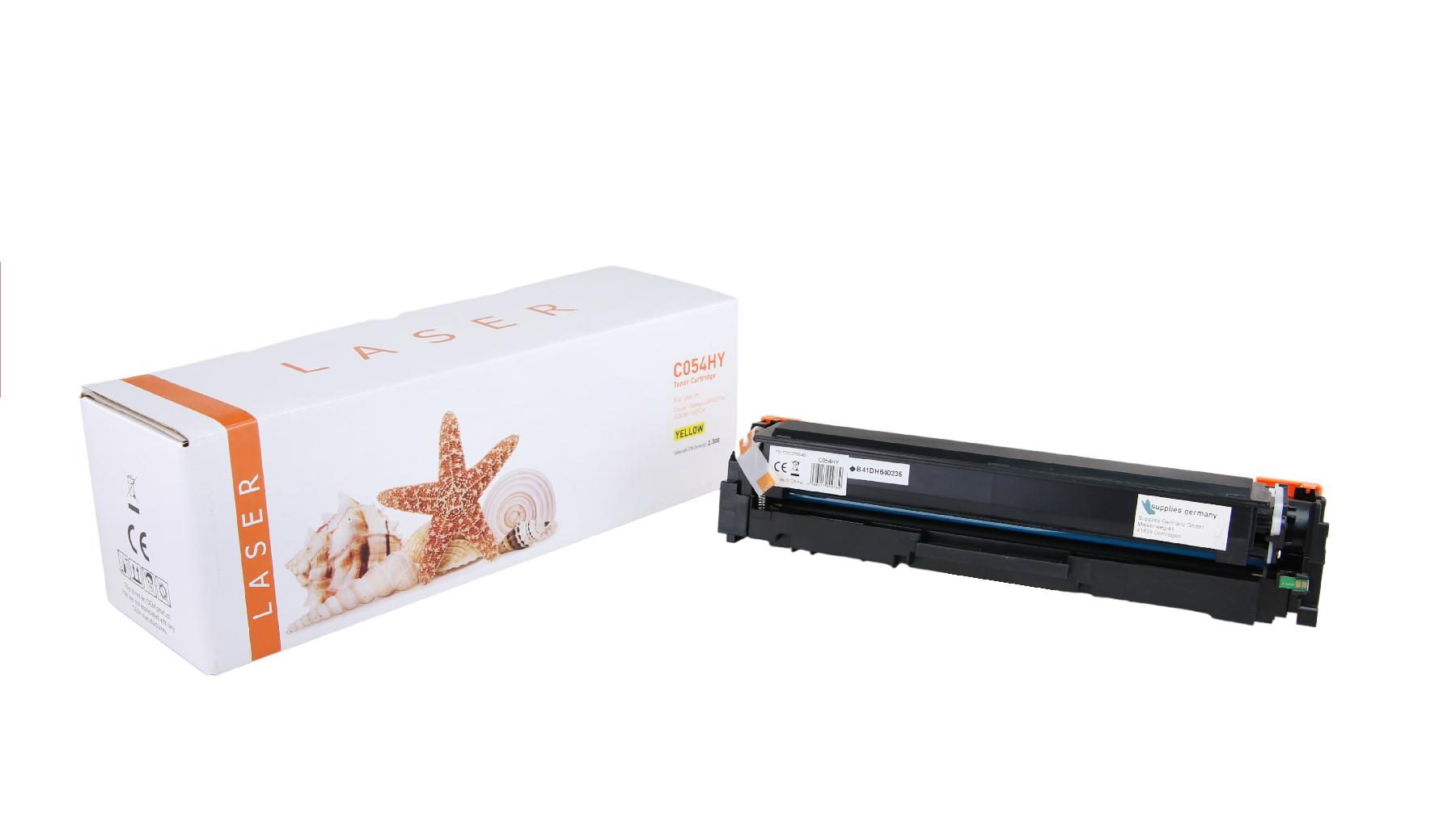 054HY alternativ Toner yellow für Canon / 3025C002 / 2.300 Seiten 054HY alternativ Toner yellow für Canon / 3025C002 / 2.300 Seiten