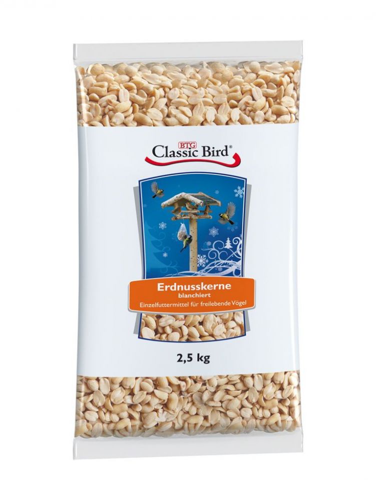 Classic Bird Erdnußkerne, blanchiert - 2,5 kg Classic Bird Erdnußkerne, blanchiert - 2,5 kg