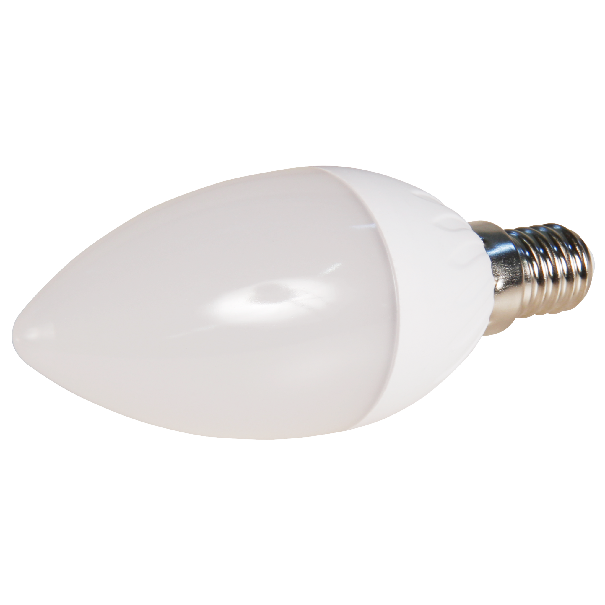 LED Kerzenlampe McShine, E14, 8W, 600lm, 160°, 3000K, warmweiß, Ø37x105mm