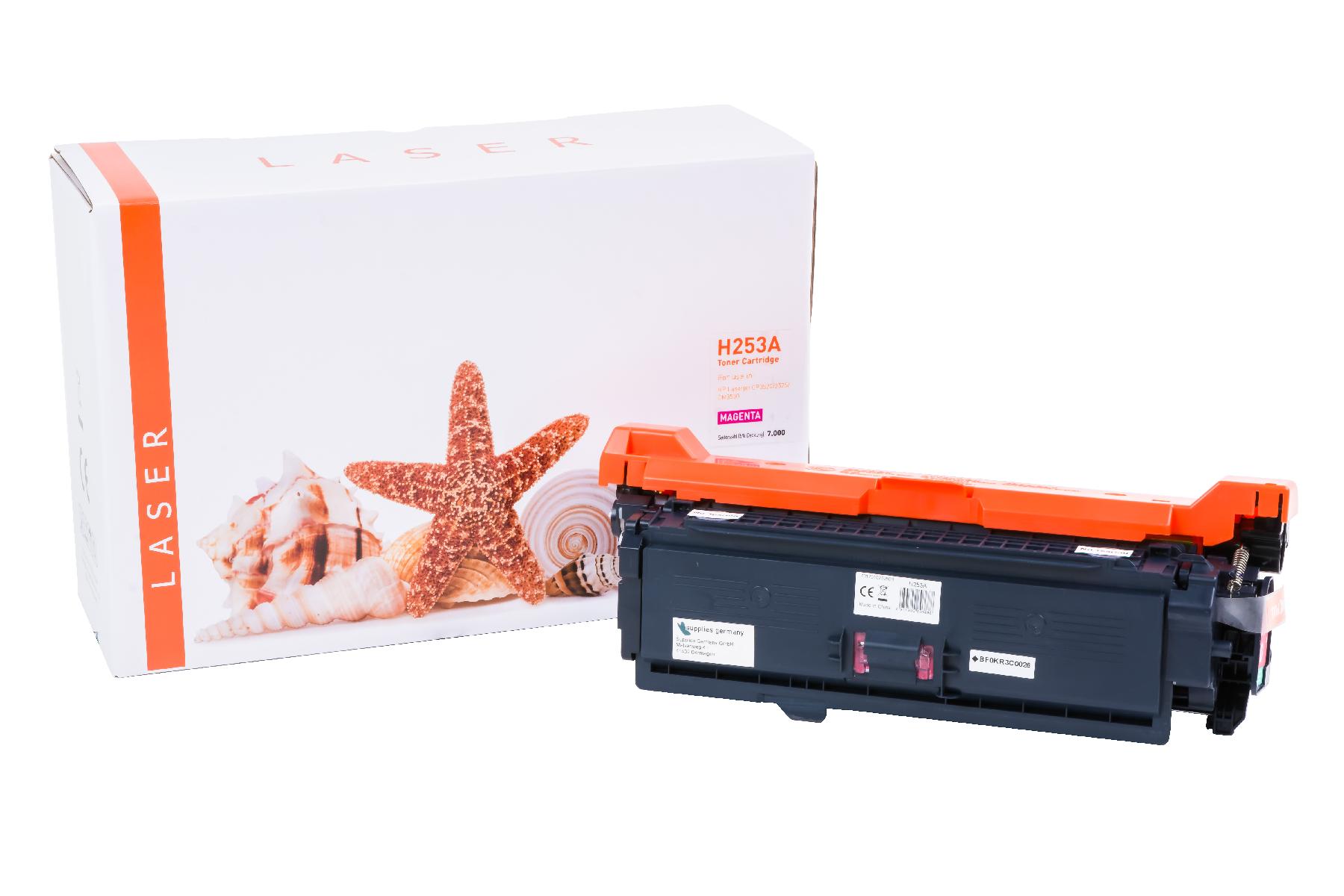 CE253A alternativ Toner magenta für HP / CE253A / 504A / 7.000 Seiten