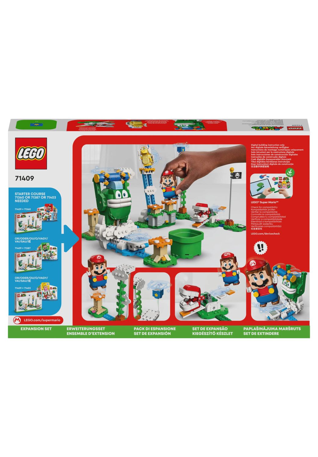 LEGO® 71409 - Super Mario Maxi-Spikes Wolken-Challenge - Erweiterungsset
