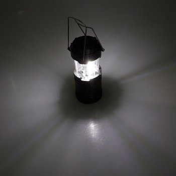LED Camping Laterne "CL-B3", 300lm, Batteriebetrieb, ØxH 85x135mm