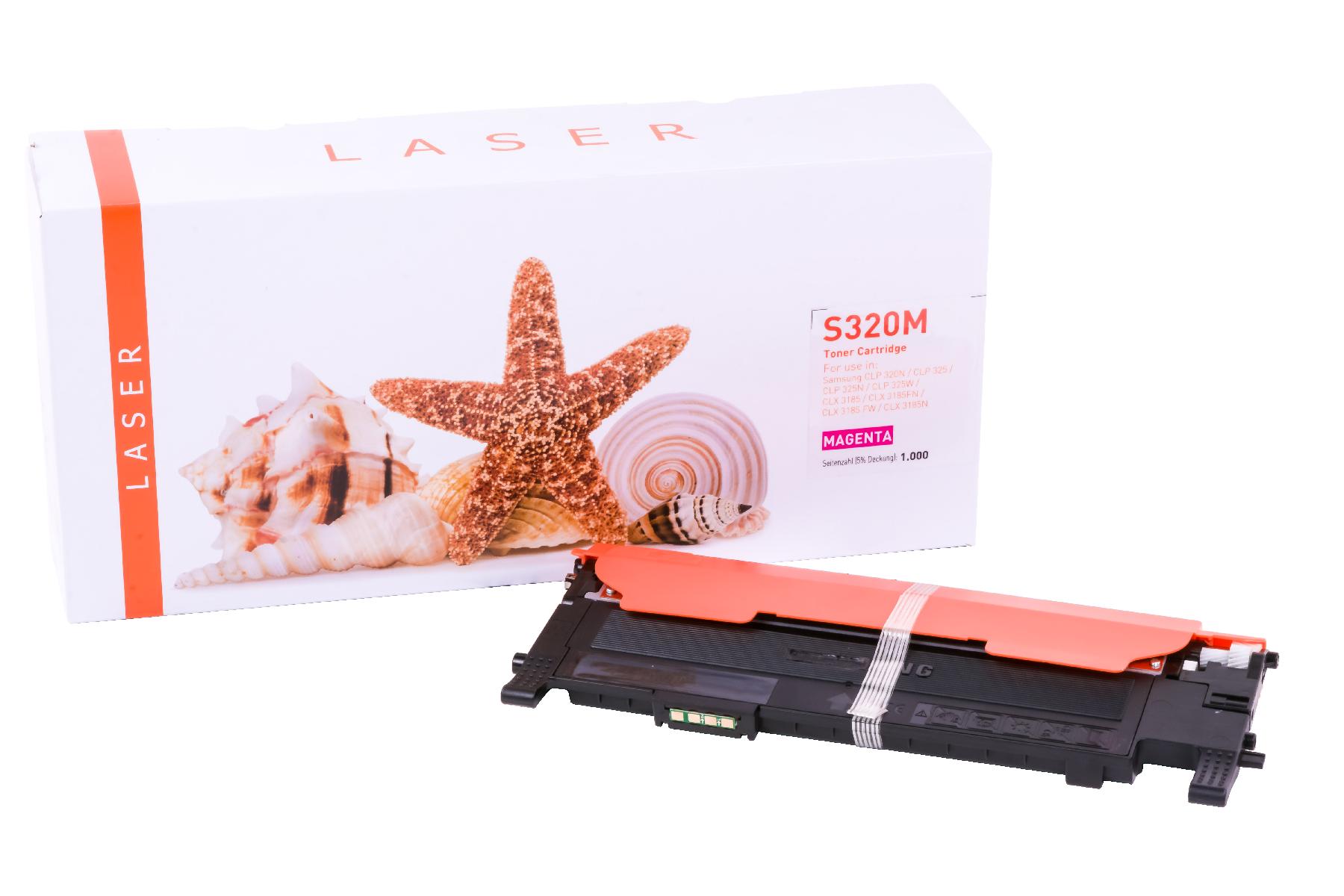 CLP320M alternativ Toner magenta für Samsung  / CLTM4072S/ELS / 1.000 Seiten