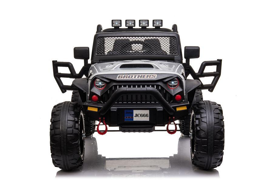 Kinderfahrzeug Offroad silver - lackiert