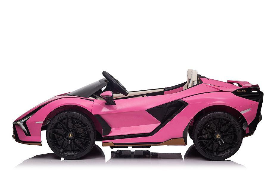 Kinderfahrzeug Lamborghini SIAN 2 Sitzer - pink