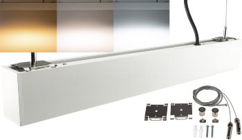 LED Hängeleuchte "CT-OL CCT 60" / 230V, 60cm, 18W, CCT 3000-6000k
