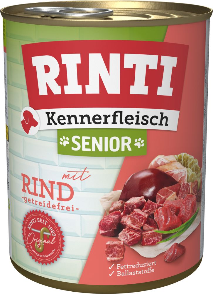 Rinti Kennerfleisch Senior Rind 800g Rinti Kennerfleisch Senior Rind 800g