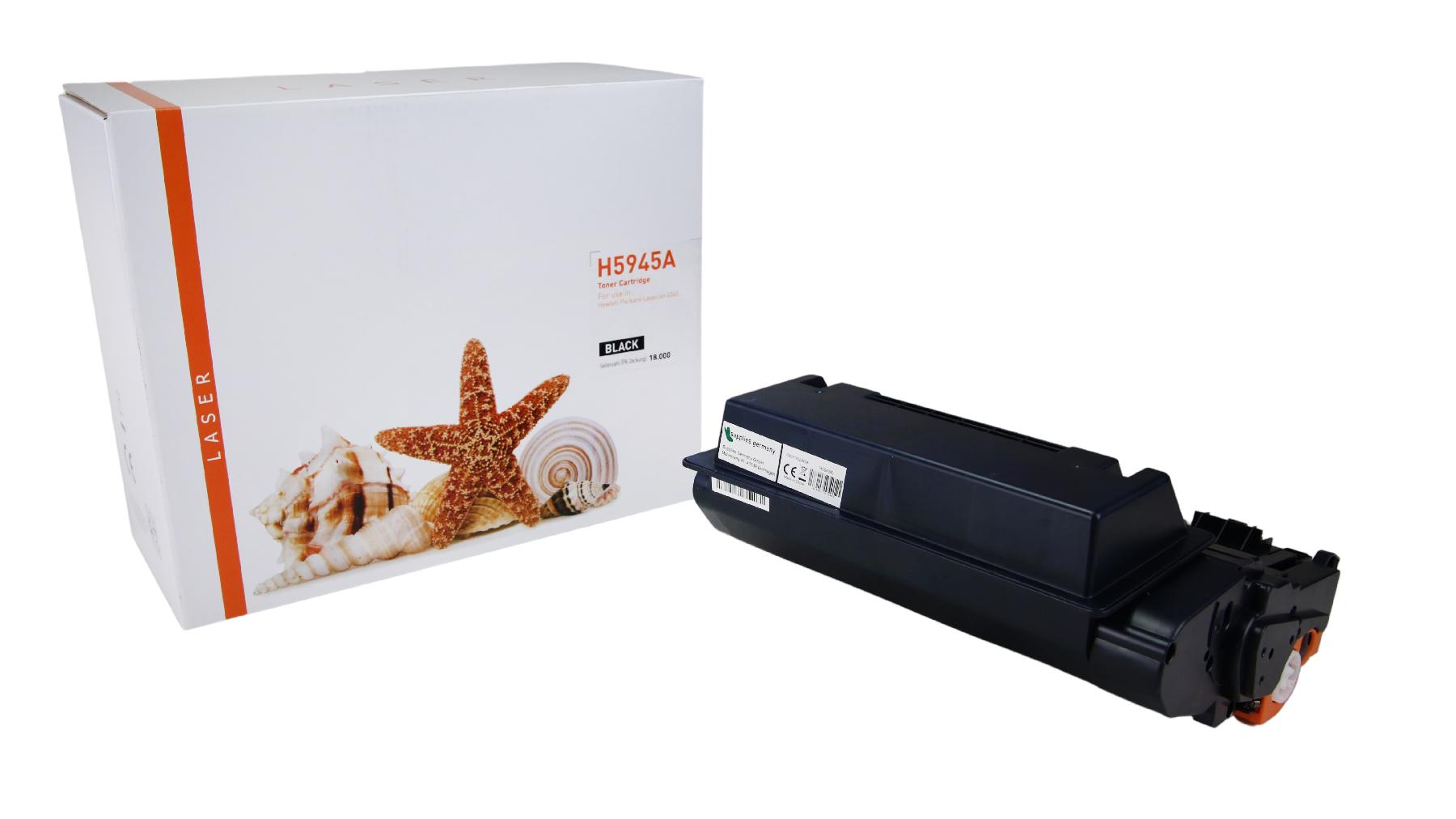Q45A alternativ Toner black für HP / Q5945A / 18.000 Seiten