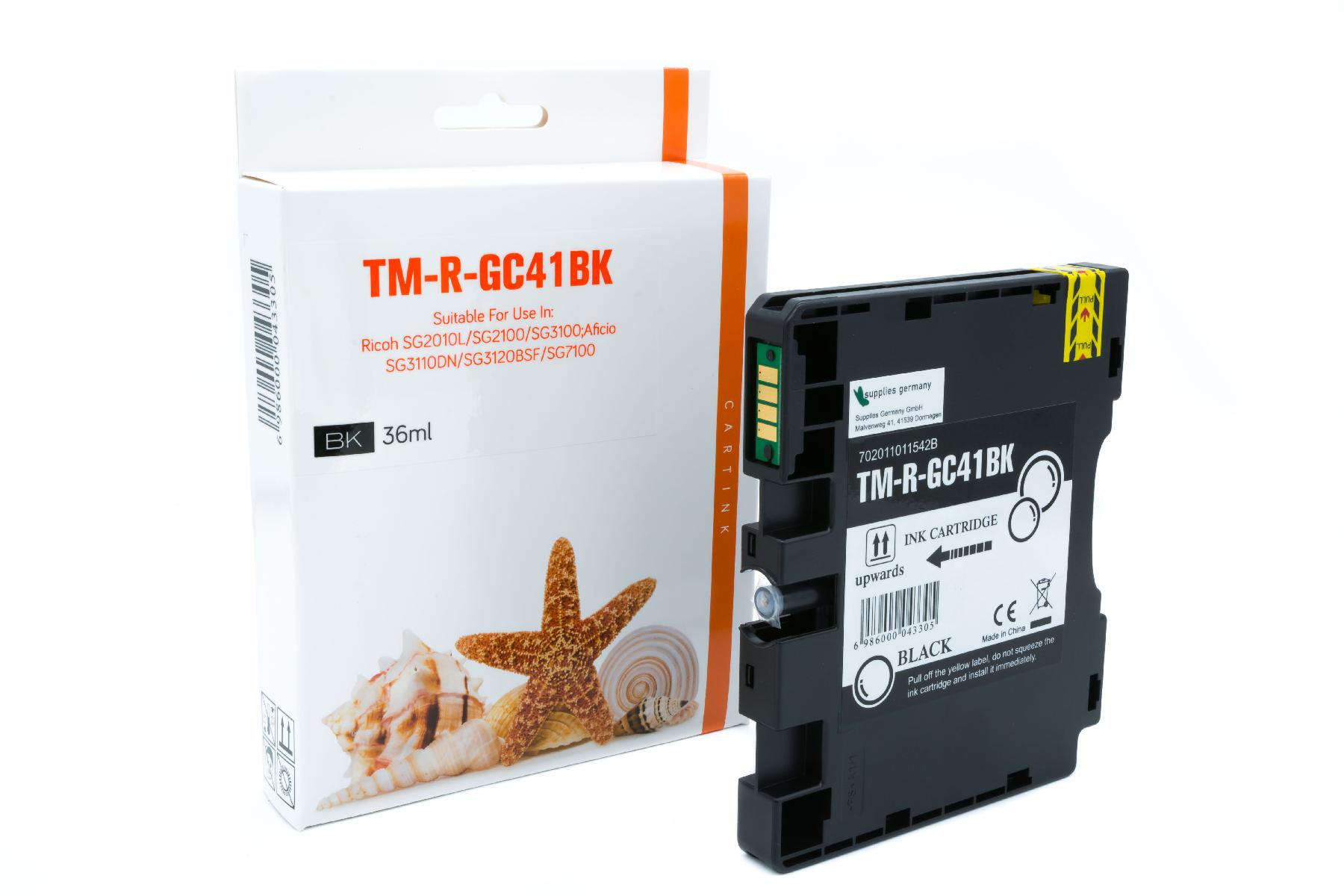 GC41KH Refill Tinte black für Ricoh / 405761 / 2.500 Seiten GC41KH Refill Tinte black für Ricoh / 405761 / 2.500 Seiten