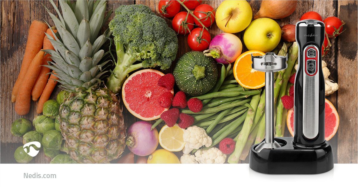 Stabmixer | 100 W | Geschindigkeitseinstellung: 1 Geschindigkeitsstufe | schwarz / Silber