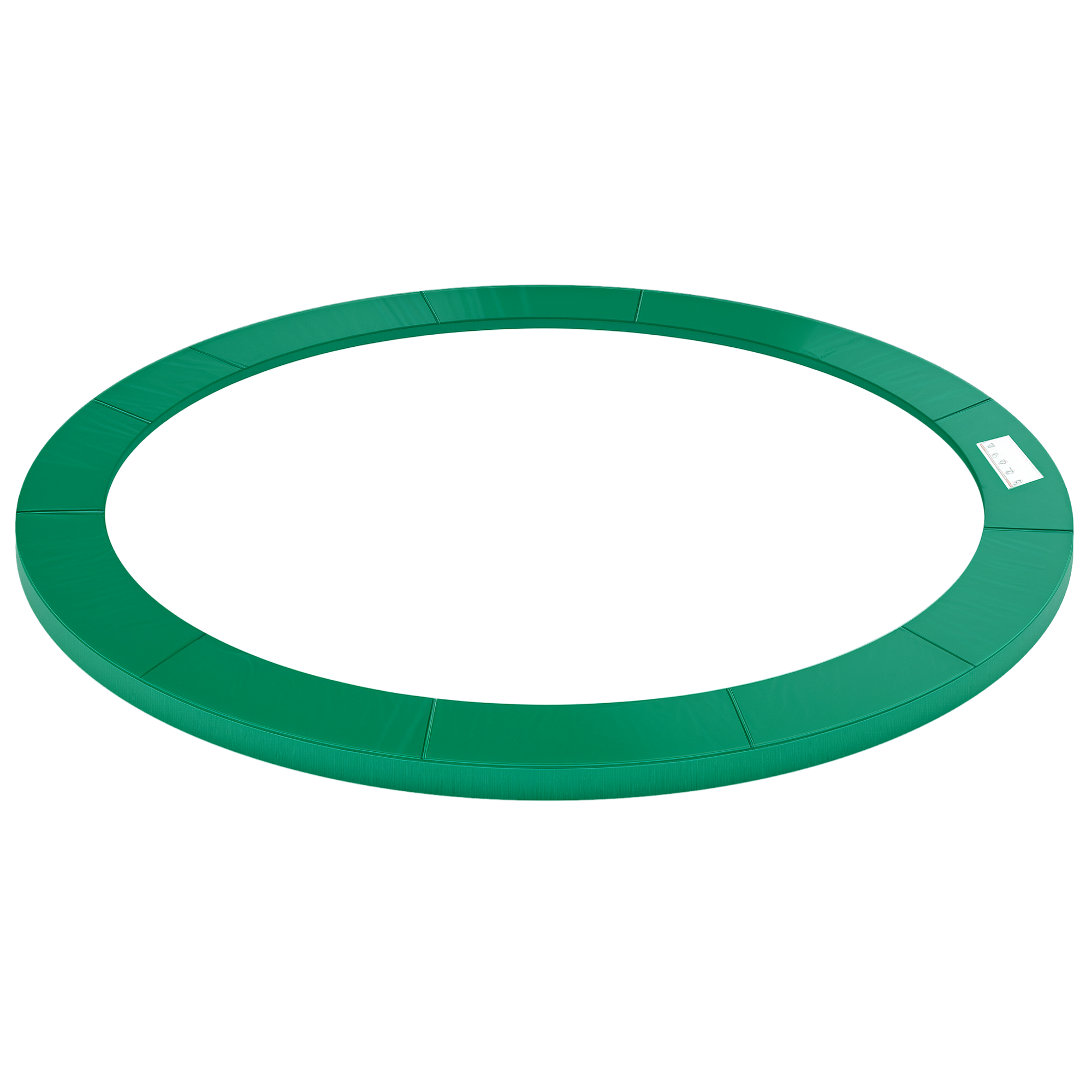 Trampolin Randabdeckung Ø366cm cm breit, Reißfest UV-resistent Federabdeckung, Wasserabweisend, Trampolinzubehör Randschutz Sicherheitsnetz Ersatzteile für Gartentrampoline, Grün