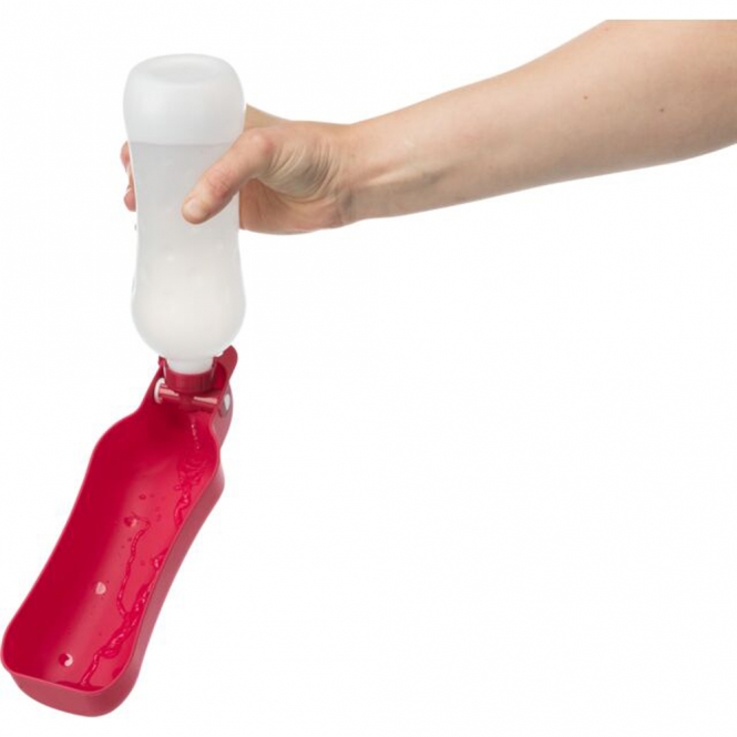 Trixie Flasche mit Trinknapf - 700 ml