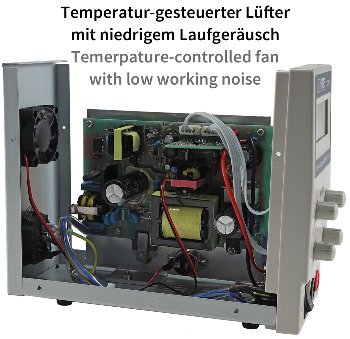 regelbares Labornetzgerät "CTL-3010", beleuchtete LCD Anzeige, 0-30V, 0-10A