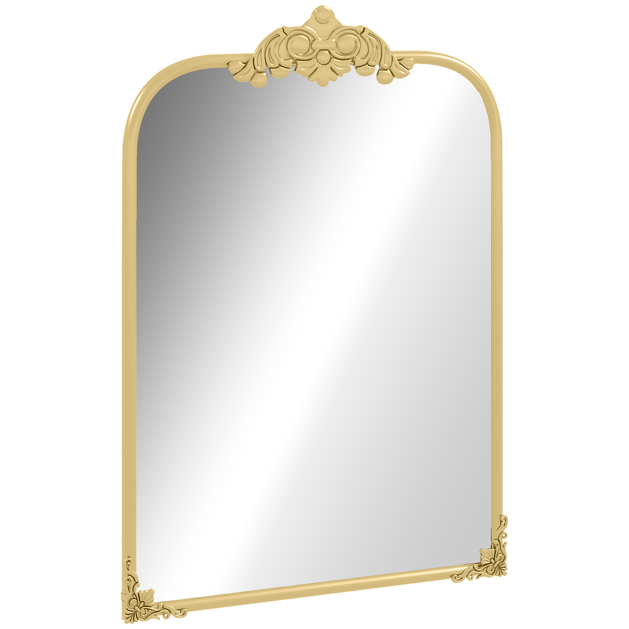 Wandspiegel, stilvoll, 60x3x87cm, Goldton Wandspiegel, stilvoll, 60x3x87cm, Goldton