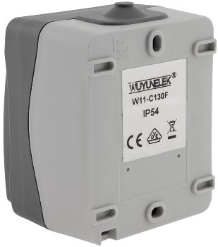 NUQUI Feuchtraum Wechsel-Schalter / IP54, Aufputz, 250V~/ 10A
