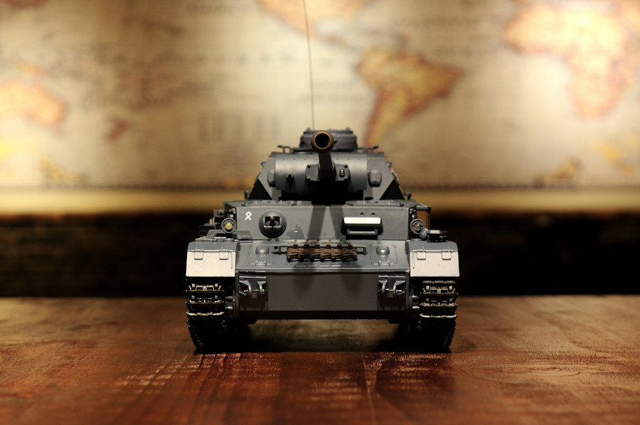 RC Panzer "Kampfwagen IV Ausf.F-2" Metallgetriebe & Metallketten PRO