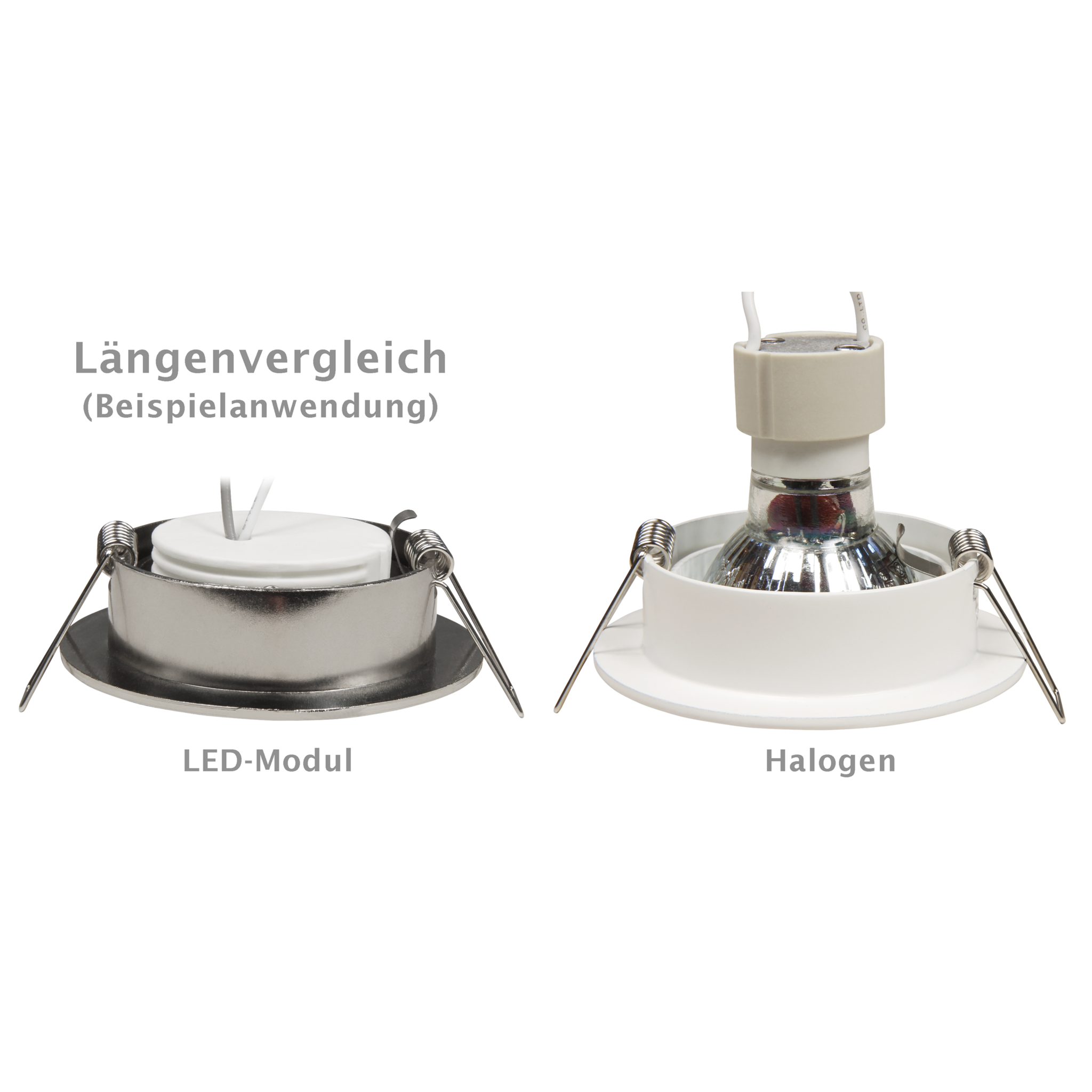 LED-Modul McShine, 5W, 400lm, 230V, 50x23mm, warmweiß, 3000K, 10er-Pack